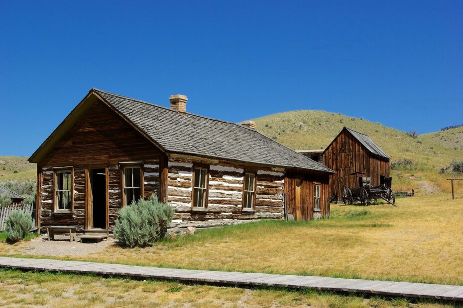 bannack montana house, montana, usa