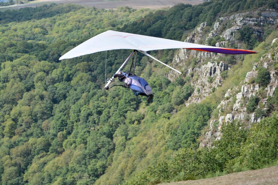 hang gliding, hang gliding or wing deltaest, an aircraft of the free flight