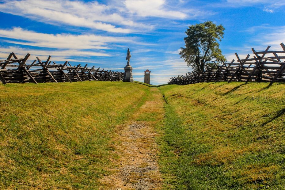 antietam, bloody lane, battlefield