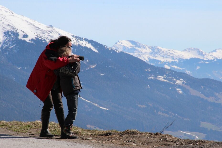 binoculars, alps, telescope